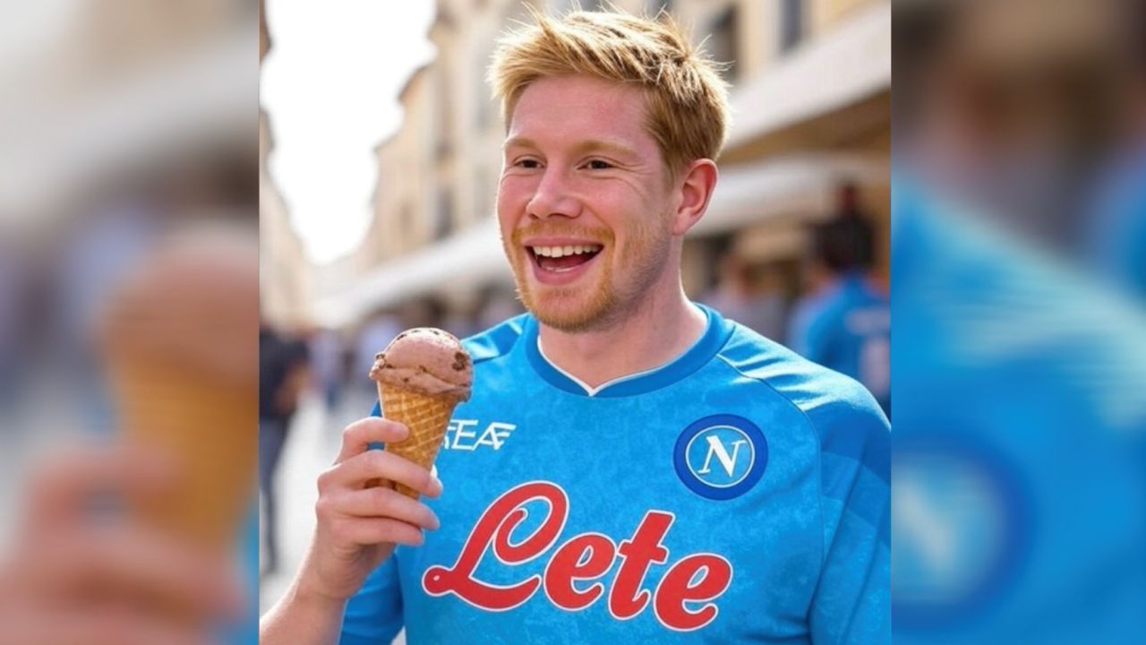 „Kevin De Brownie“: Neapel-Star wird zur Eissorte