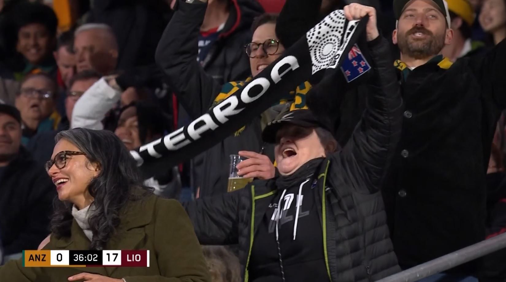 Rugby: So schön! Lions-Fans singen „Sweet Caroline“