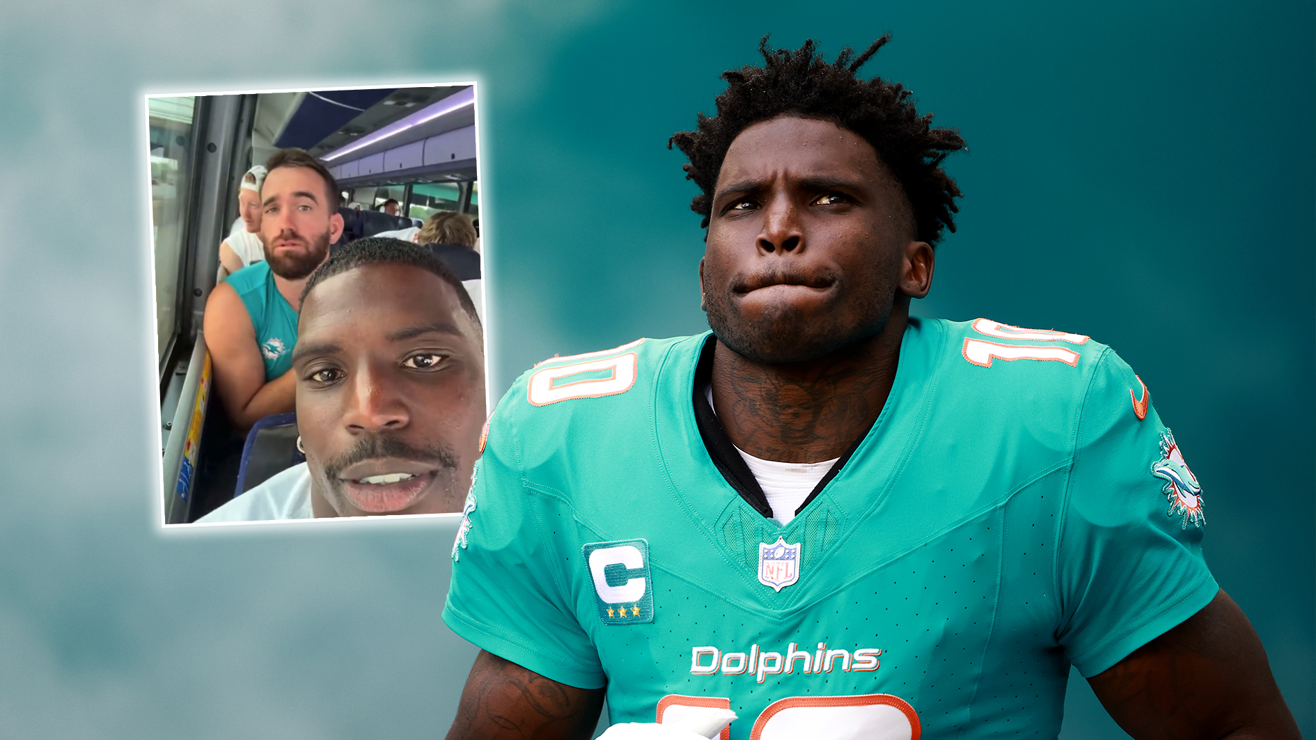 NFL: Dolphins genervt von Hill? Video mit Kicker sorgt für Aufsehen
