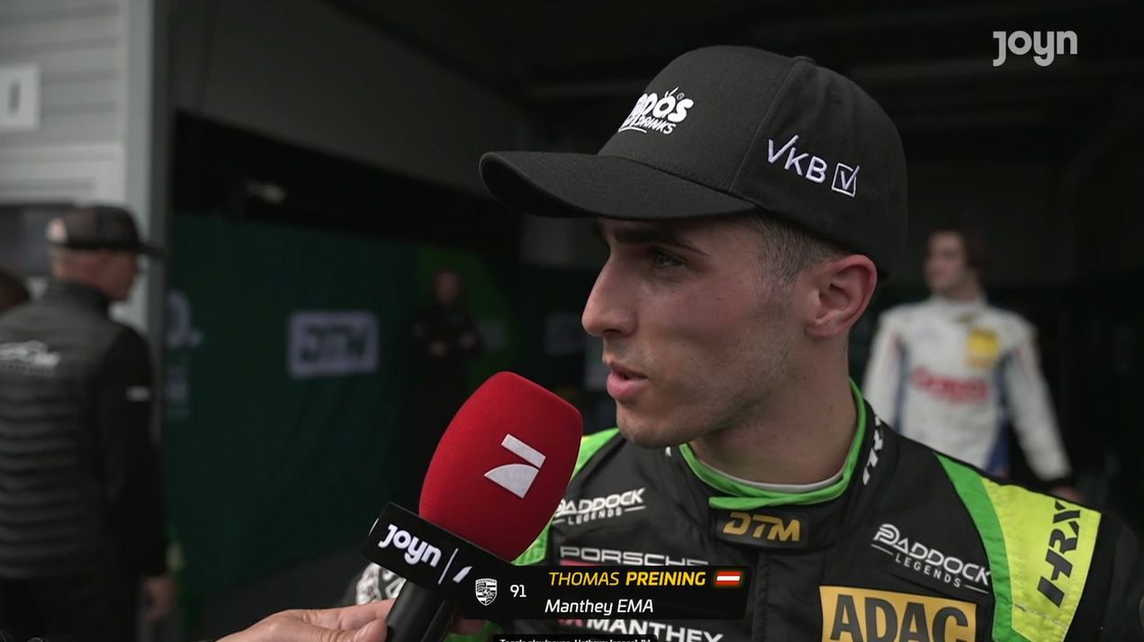DTM: „Bin einfach ein Idiot!“ Preining nach Fehler untröstlich