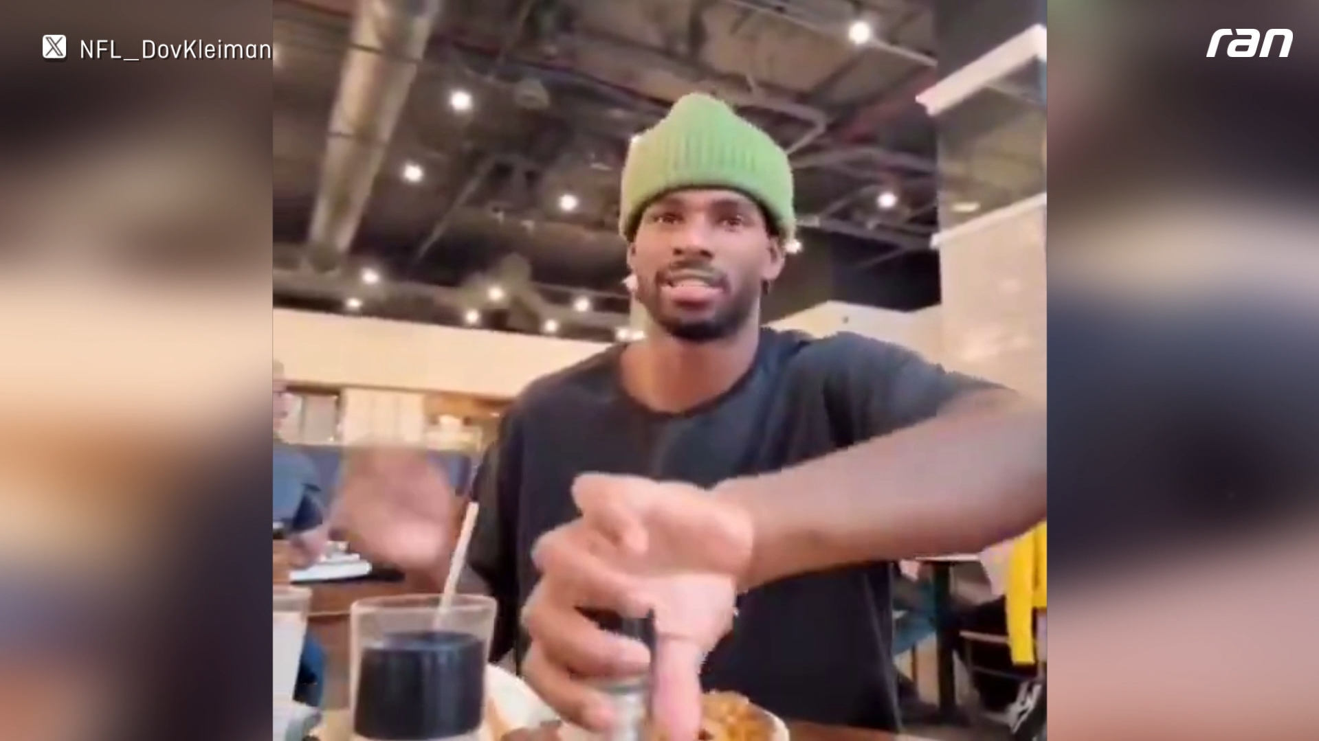 Cleveland Browns: Kein Besteck? Warum Shedeur Sanders Angst davor hat