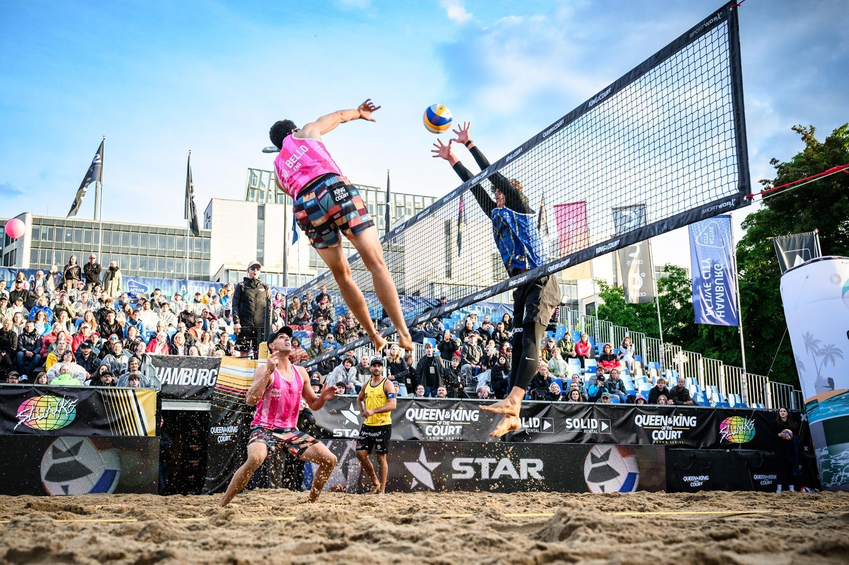 Quiggle/Rice und Huerta/Bello holen sich die Titel beim Queen & King of the Court Hamburg 2025