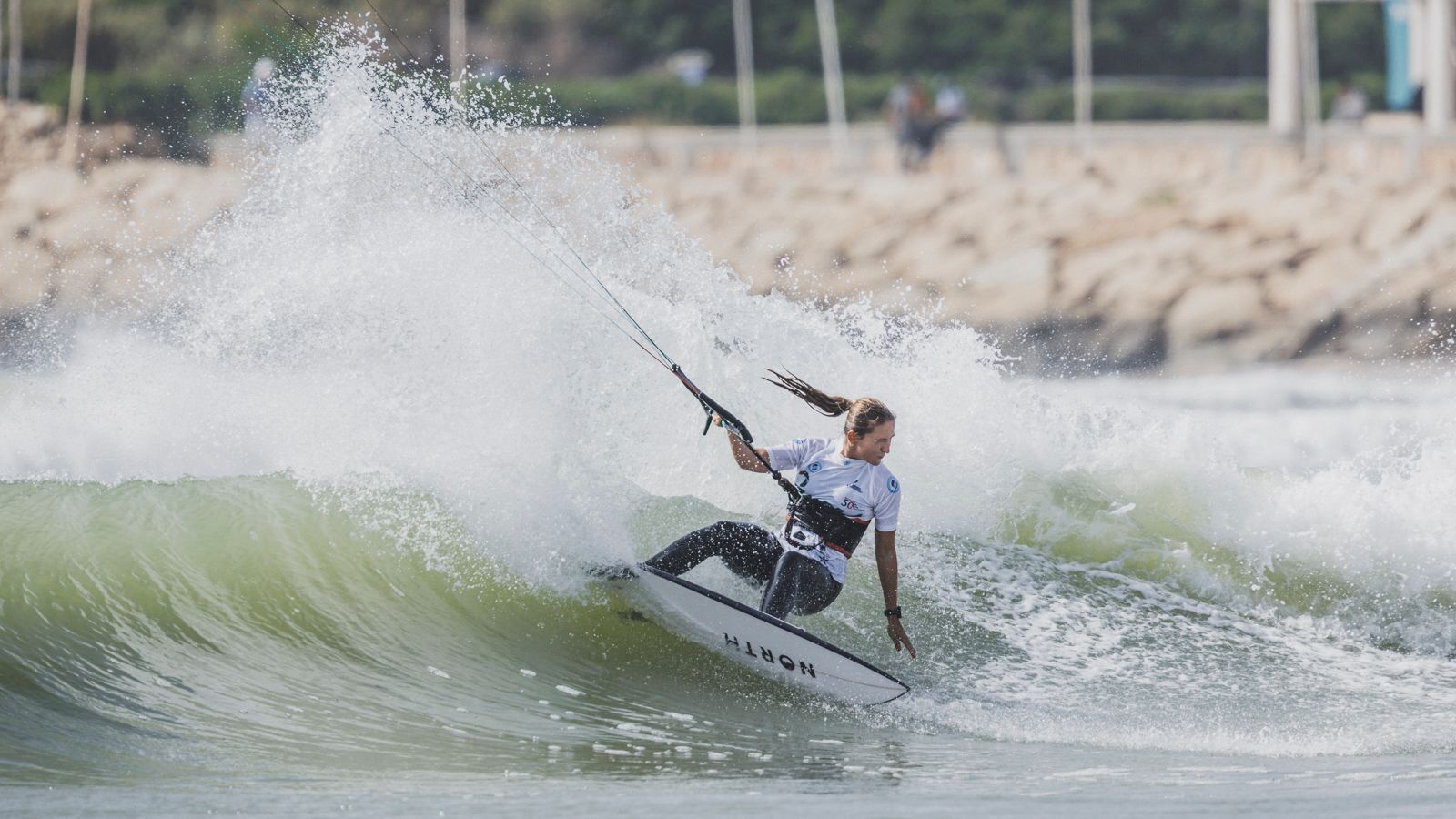 Capucine Delannoy (FRA) is crowned Kite-Surf World Champion at the GKA Kite-Surf World Cup Dakhla