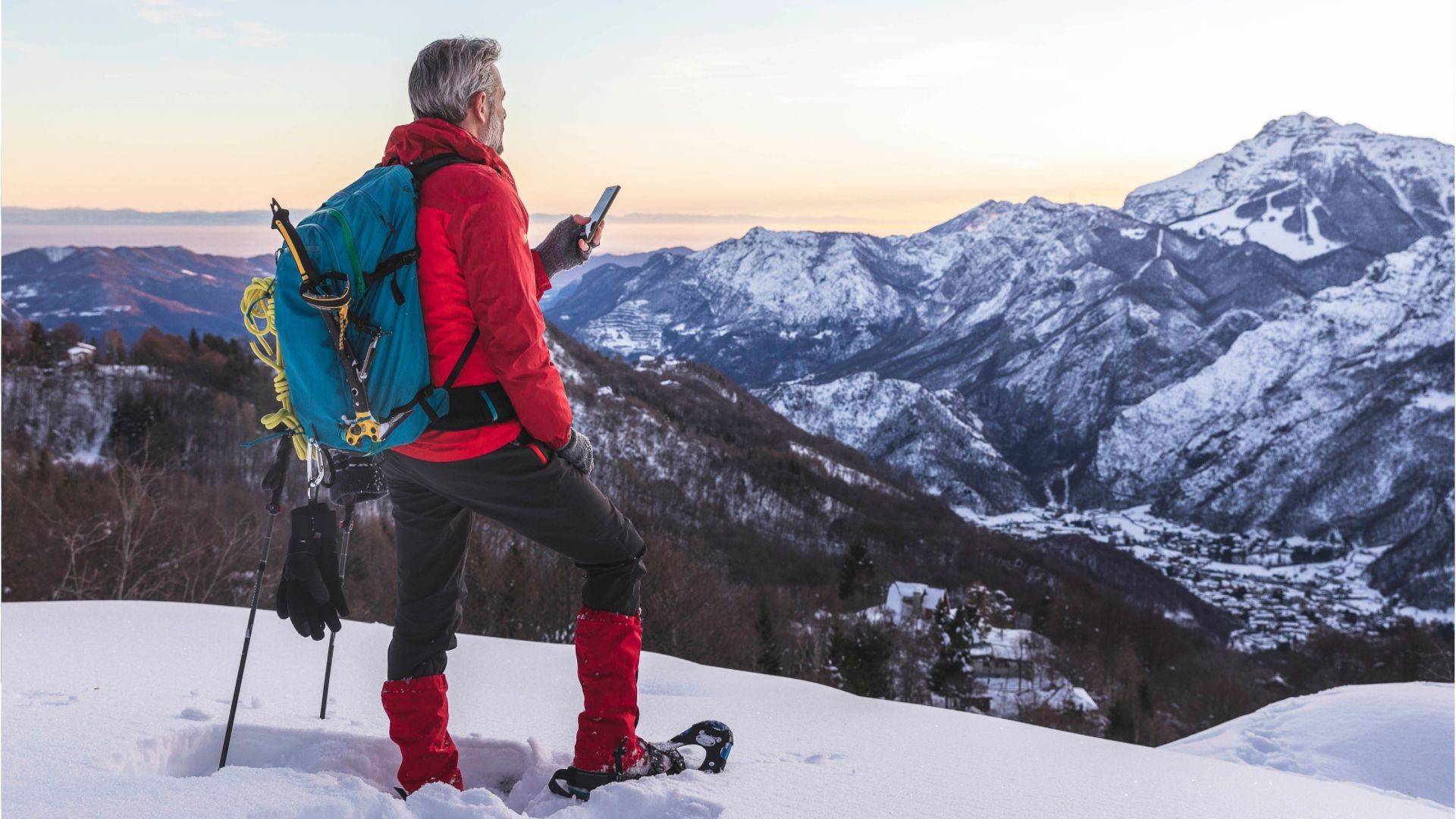 Lawinen, Kälte, Glätte: Lebensgefahr beim Wandern in verschneiten Bergen