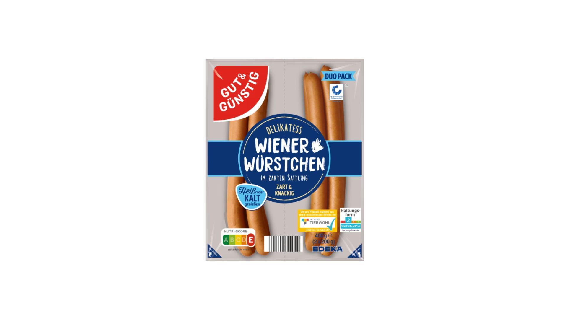 Edeka ruft Wiener Würstchen von Gut&Günstig zurück