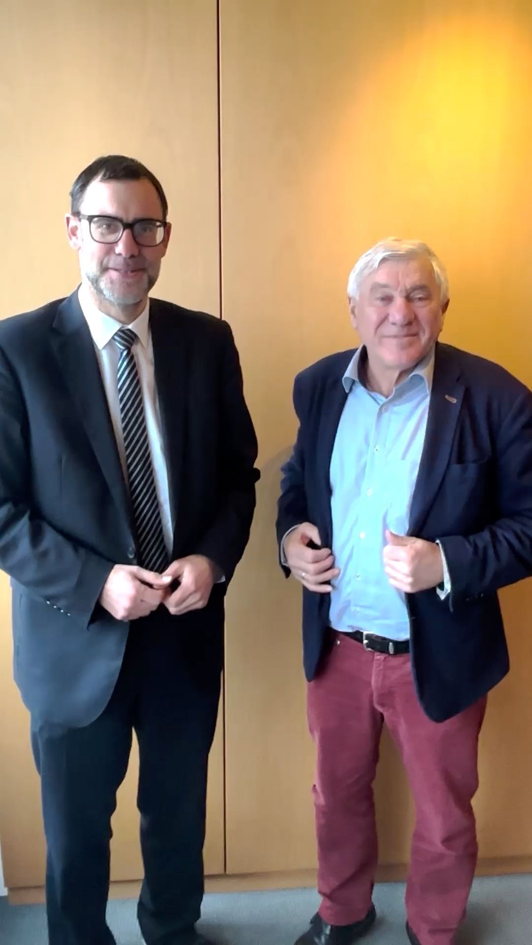 Alois Karl und Ralph Edelhäußer: Zwei Politiker-Generationen im gemeinsamen Interview