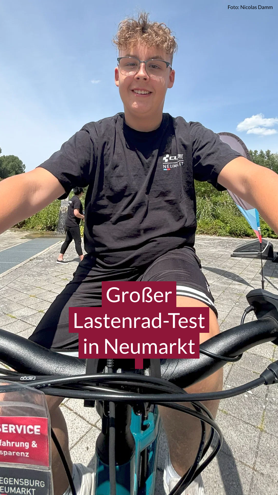 Video: Großer Lastenrad- und Tandem-Test im Neumarkter LGS-Park