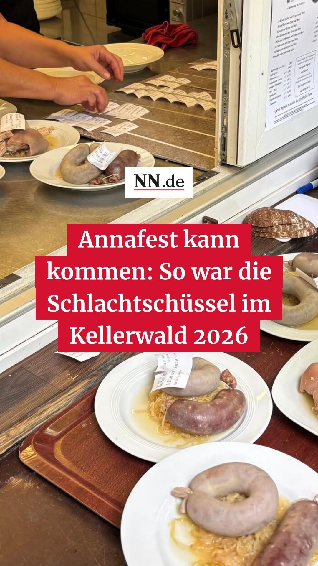 Video: Annafest kann kommen: So war die Schlachtschüssel im Kellerwald 2026