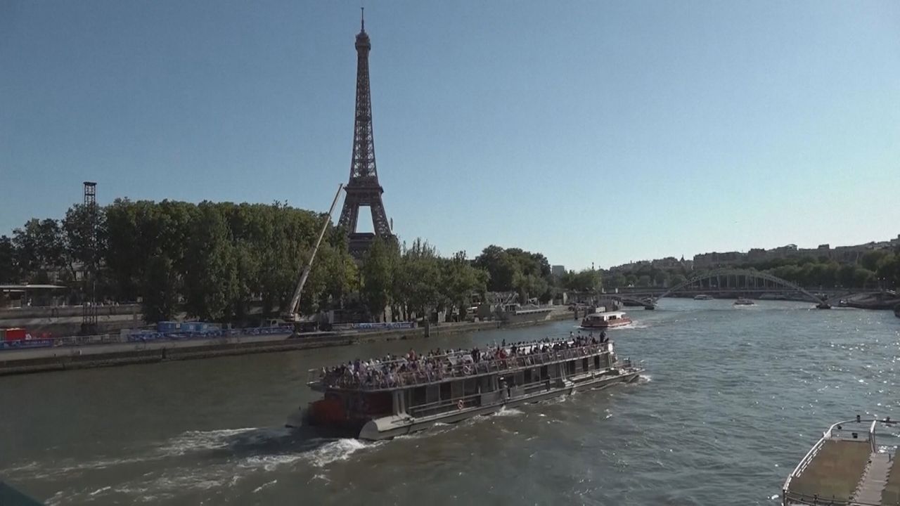 Paris bereitet sich vor: Olympisches Schwimmen in der Seine