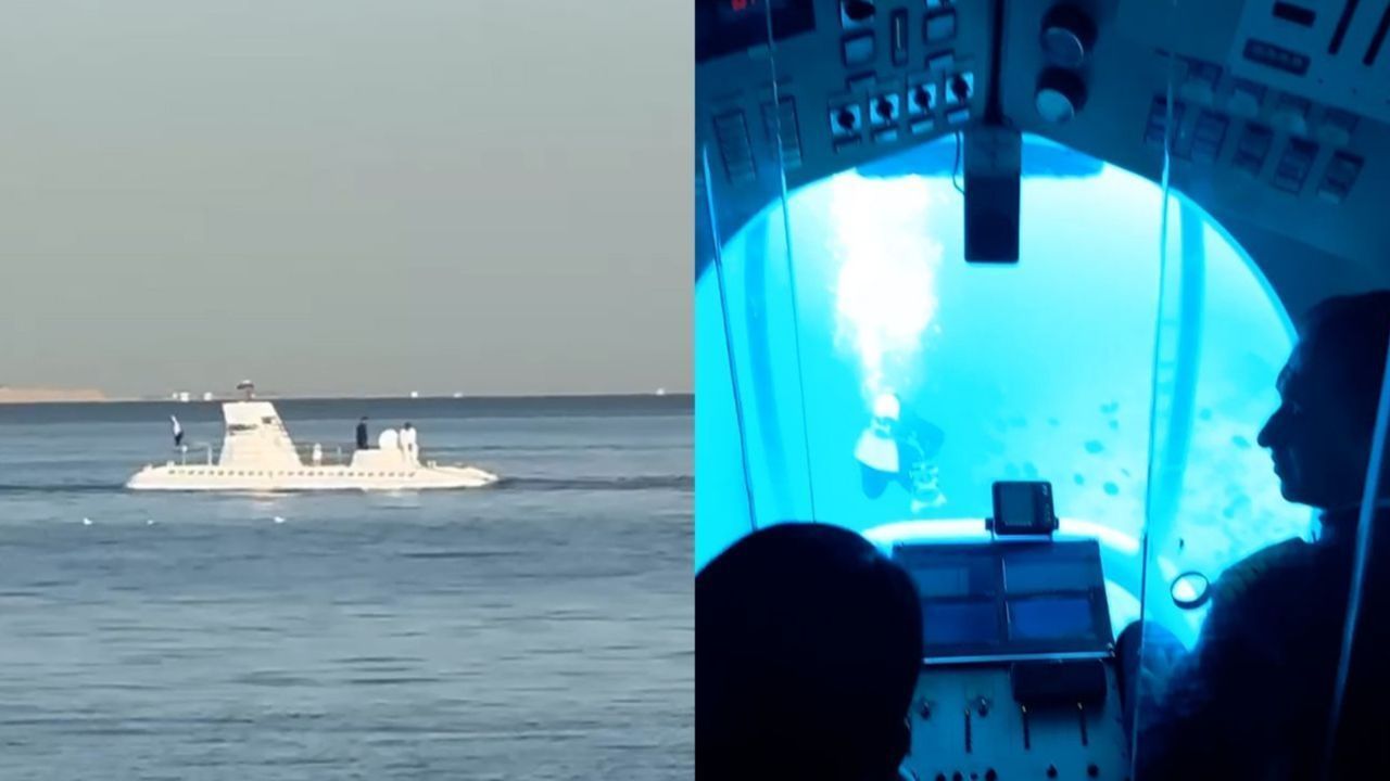 Sechs Menschen sterben im Roten Meer: Video zeigt U-Boot vor dem Unglück