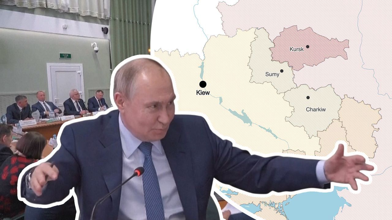 „Sumy sollte uns gehören“: Putin scherzt mit weiterer Besetzung in Ukraine
