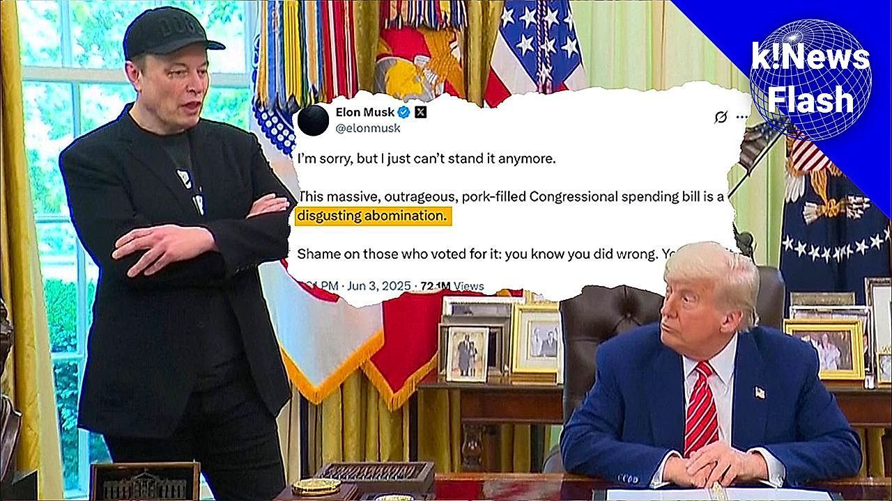 k!News-Schlagzeilen: Musk kritisiert Trump, Evakuierung in Köln, Fluten in Nigeria