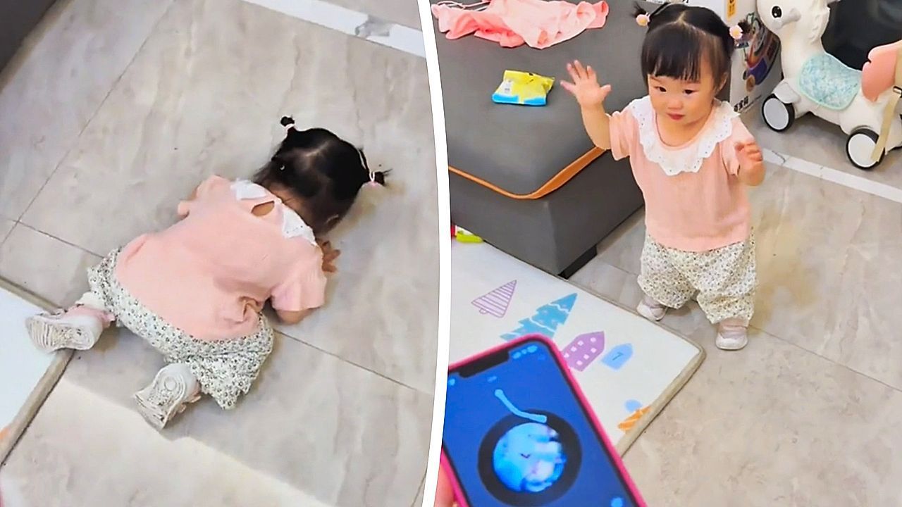 Musik-Wunder: Heulendes Mädchen tanzt plötzlich los