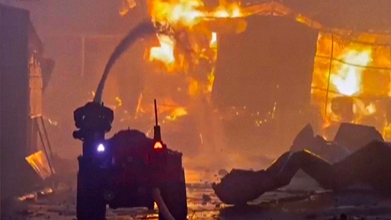 Größter Luftangriff seit Kriegsbeginn: Russland feuert 550 Drohnen und Raketen ab