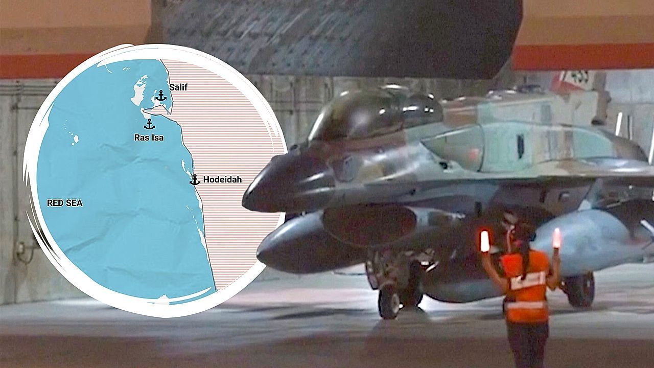 Militärschlag im Jemen: Israel bombardiert Kraftwerk und gekapertes Schiff