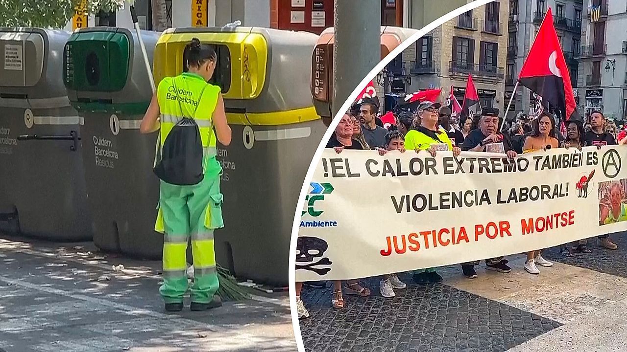 Straßenreinigerin stirbt bei fast 40 Grad: Proteste in Barcelona für Hitzeschutz