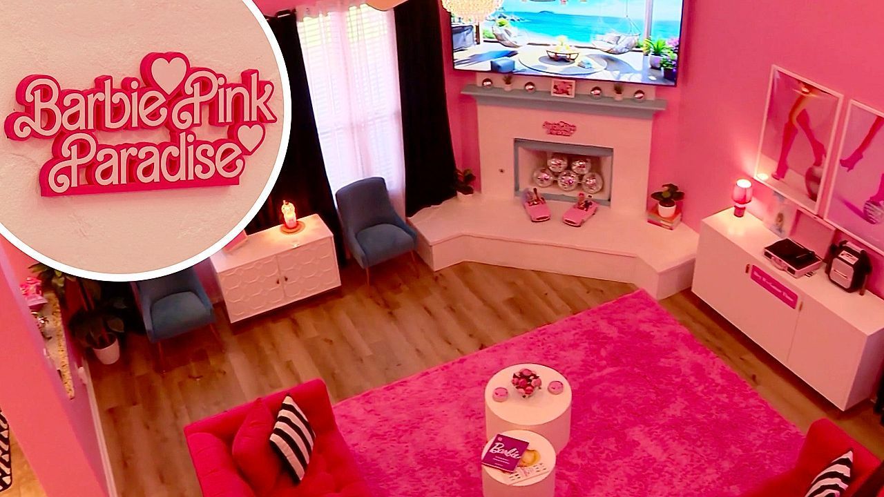 Video: Barbie's Dreamhouse comes to life as Airbnb in San Antonio