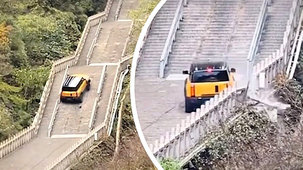 Carmaker attempts to imitate Range Rover stunt, fails miserably