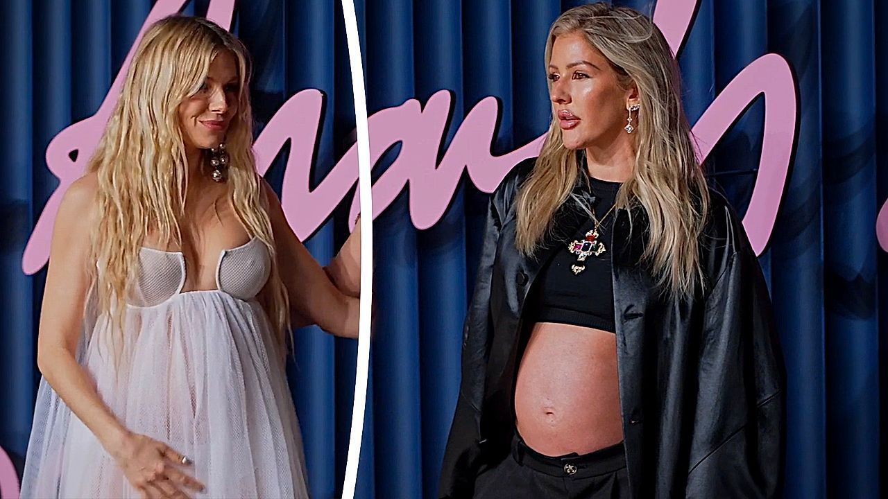 Ellie Goulding and Sienna Miller reveal baby bumps at Fashion Awards 2025 in London