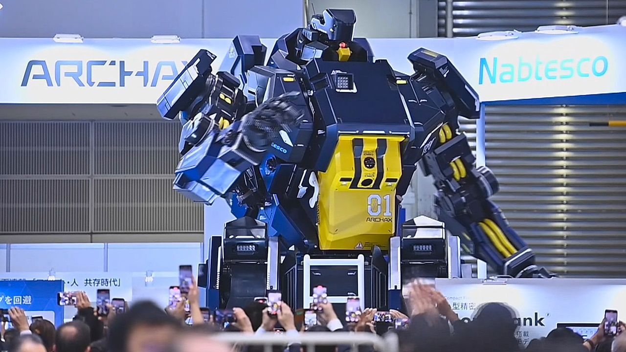 Video: Next-generation robots of all kinds take center stage at Tokyo expo