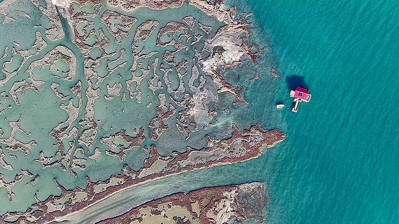 Video: These drone images reveal the mesmerizing beauty of a lagoon in southern Turkey