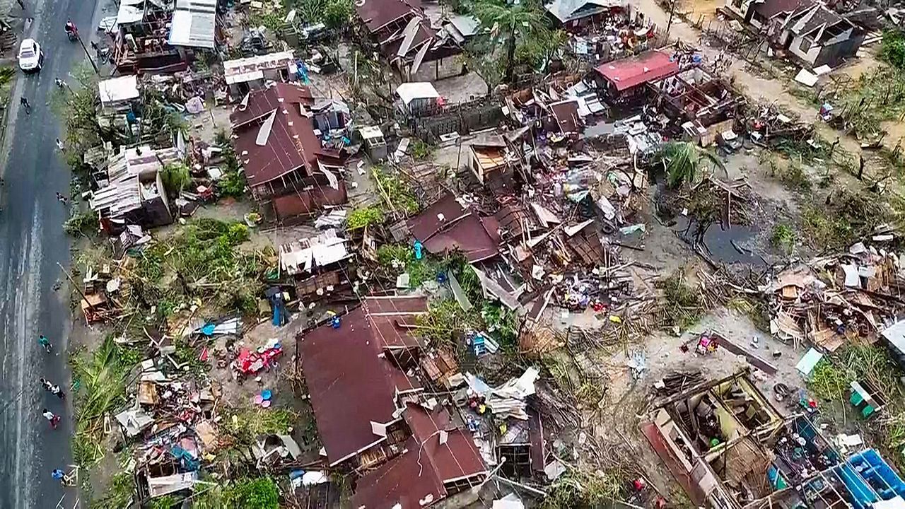 Video: Stadt fast komplett zerstört: Enorme Schäden durch Zyklon auf Madagaskar