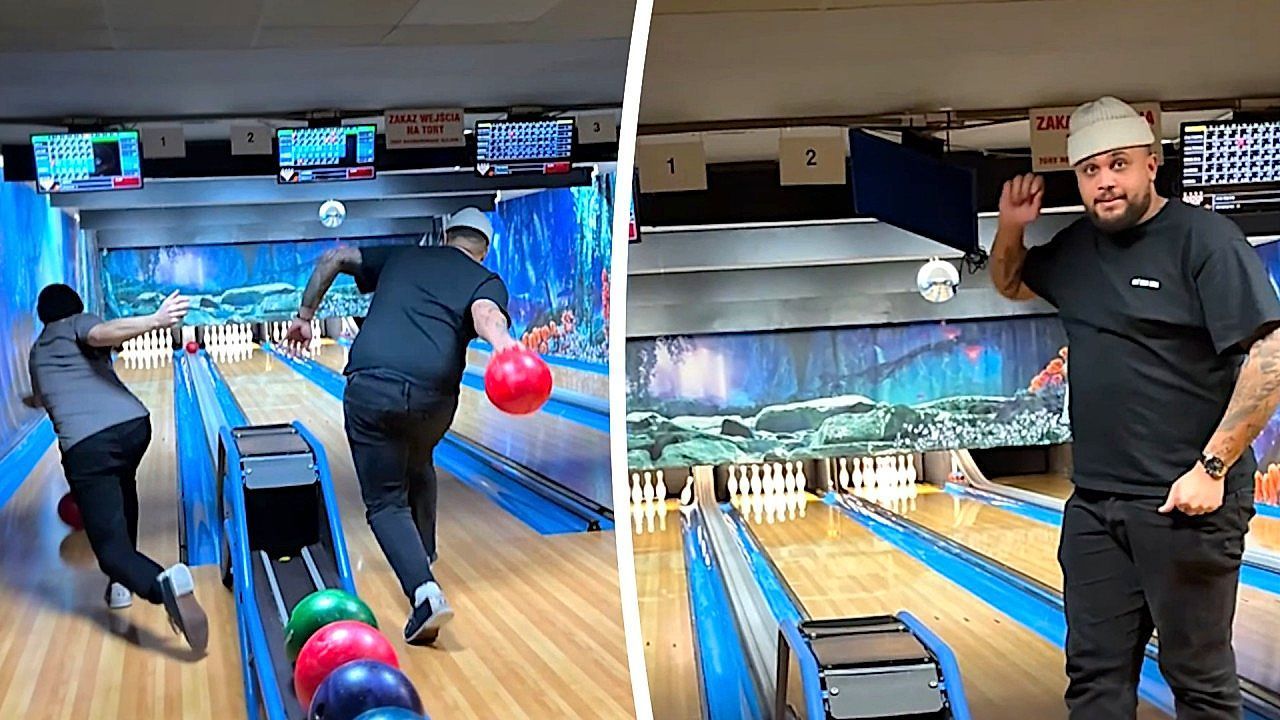 Video: Strike: Bowling-Wurf geht völlig daneben