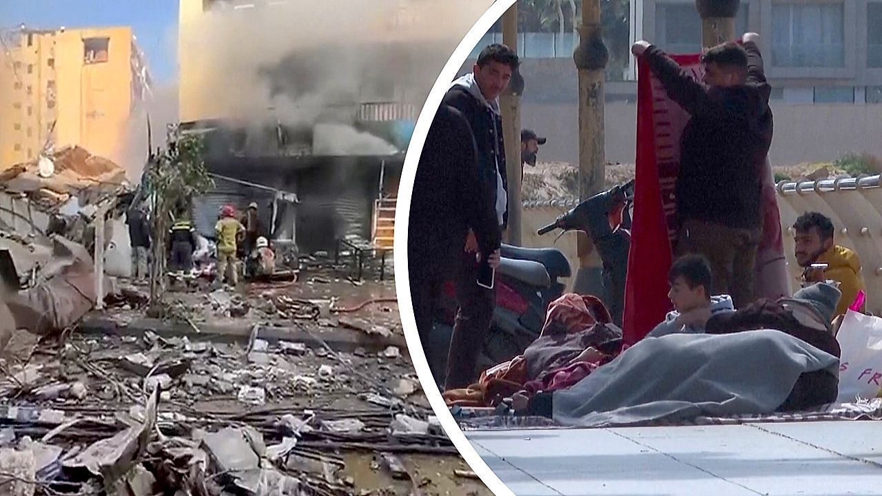 Video: Zehntausende auf der Flucht: Israel verstärkt Angriffe im Libanon