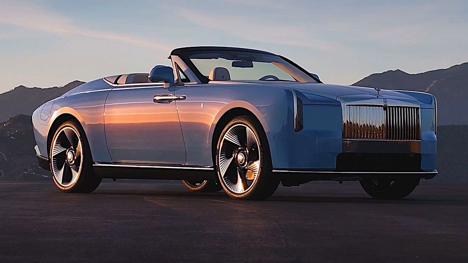 Handgefertigt ab 8 Millionen Euro: Rolls-Royce stellt exklusives E-Cabrio vor