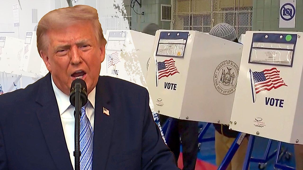 Video: Trump sows doubt over election security, accuses China of "largest data theft"
