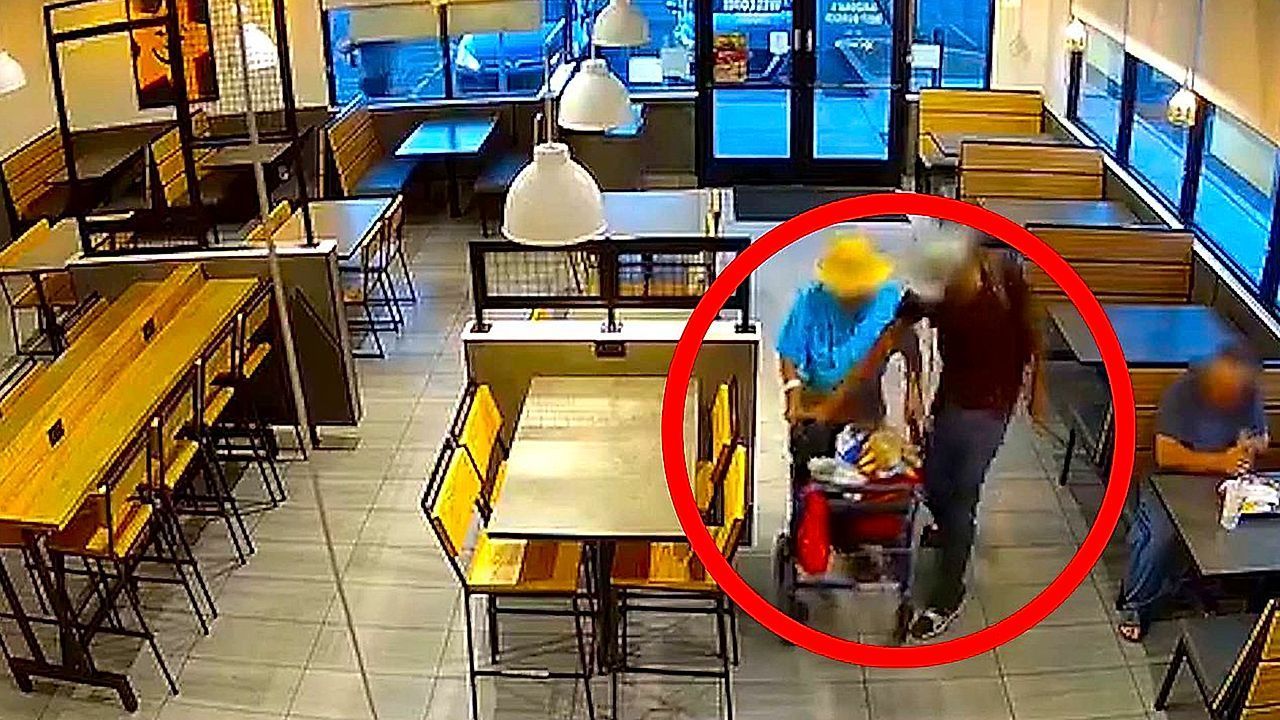 Video: Heroic bystanders interrupt attack and robbery of elderly man with walker in Arizona