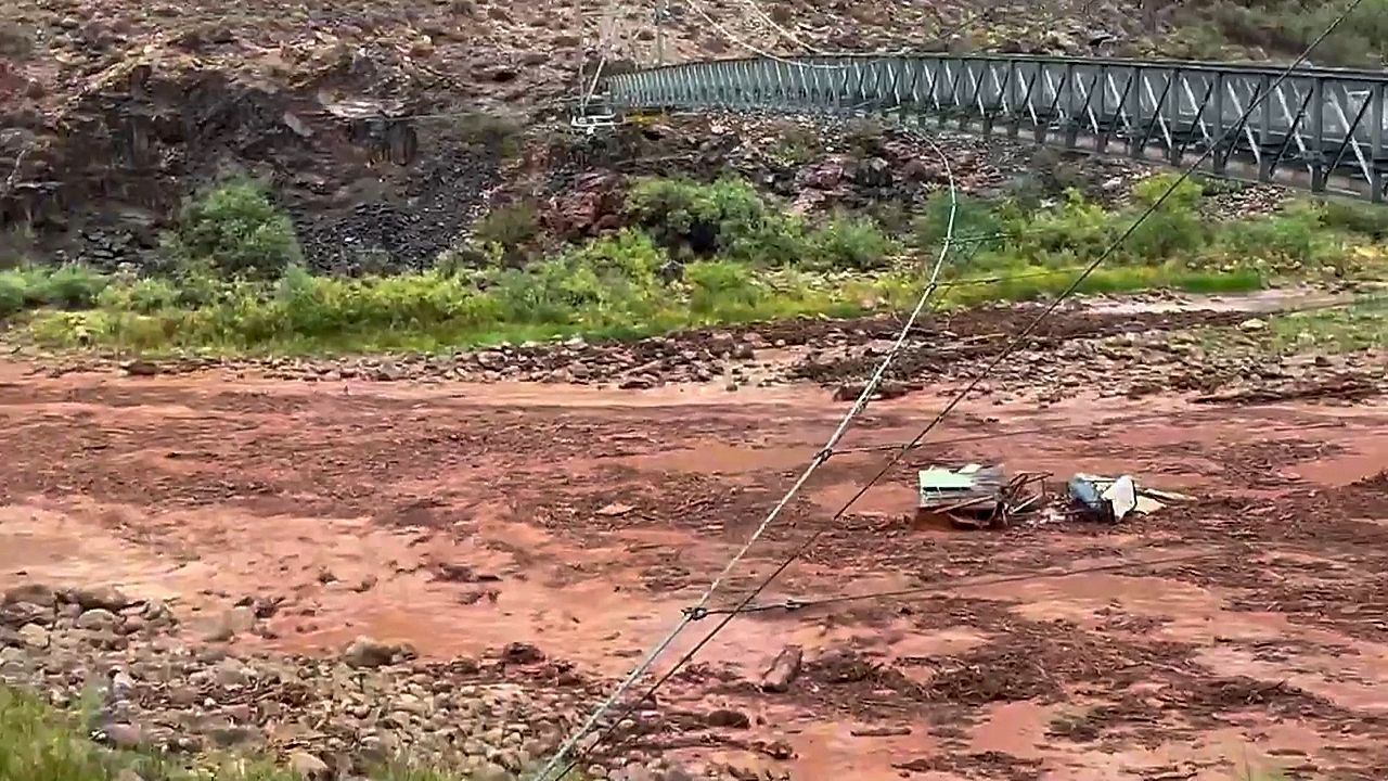 Video: Massive flash flood hits Grand Canyon, 62 people rescued, 1 dead, at least 15 unaccounted for