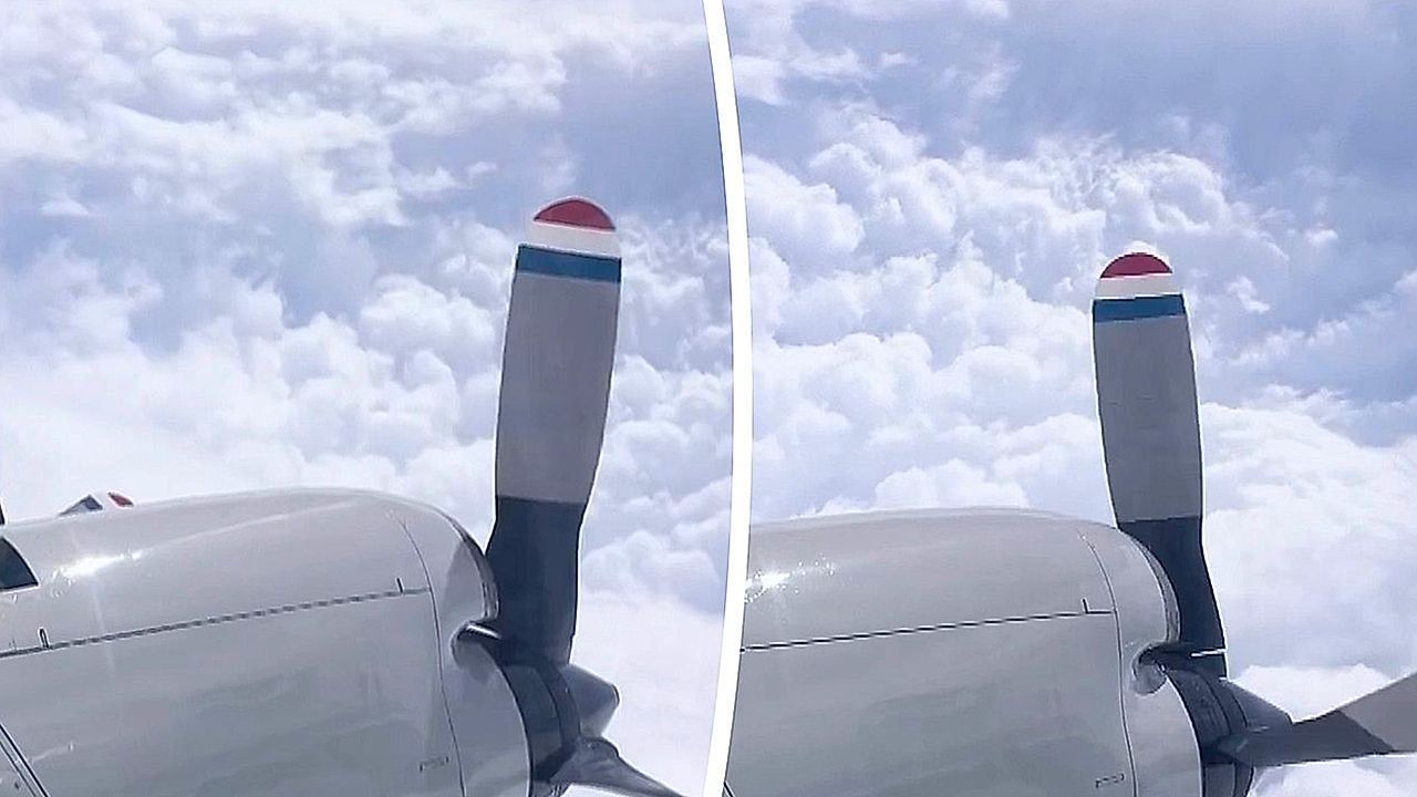 Video: Mitten ins Auge: NOAA-Sturmjäger fliegen direkt in Hurrikan „Polo“