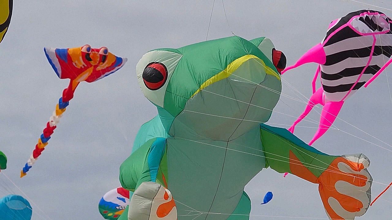 Cape Town International Kite Festival in South Africa tackles mental health