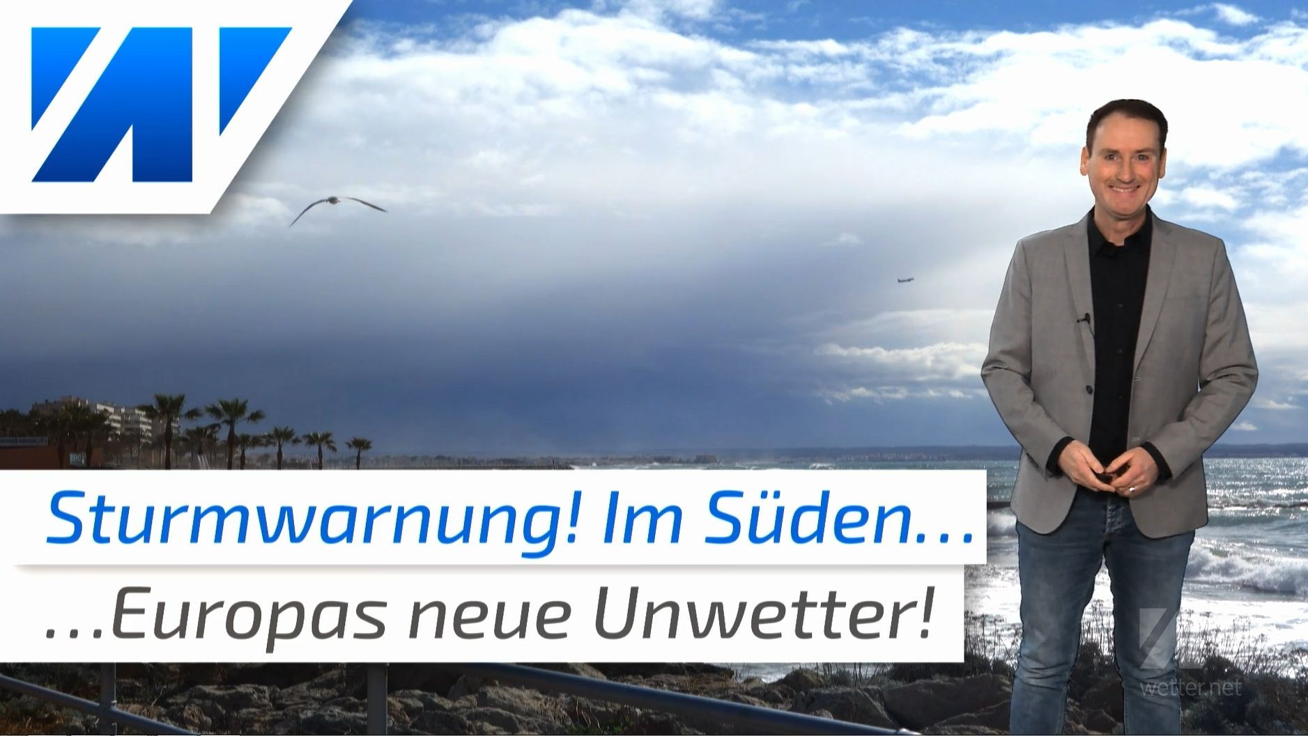 Sturmwarnung! Wo es jetzt erneut Unwetter gibt!