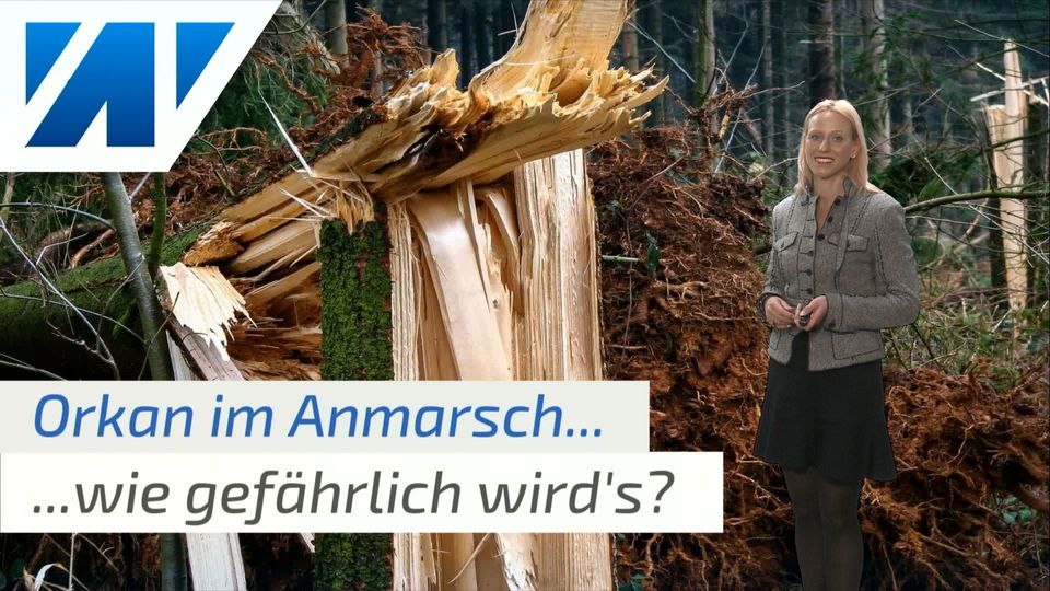 Wird der kommende Orkan schlimmer als Kyrill? Panik oder berechtigt?