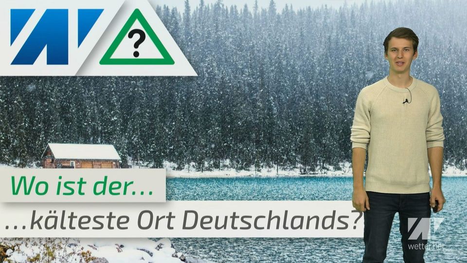 -44°C! Heftig, dass ist der kälteste Ort in Deutschland!