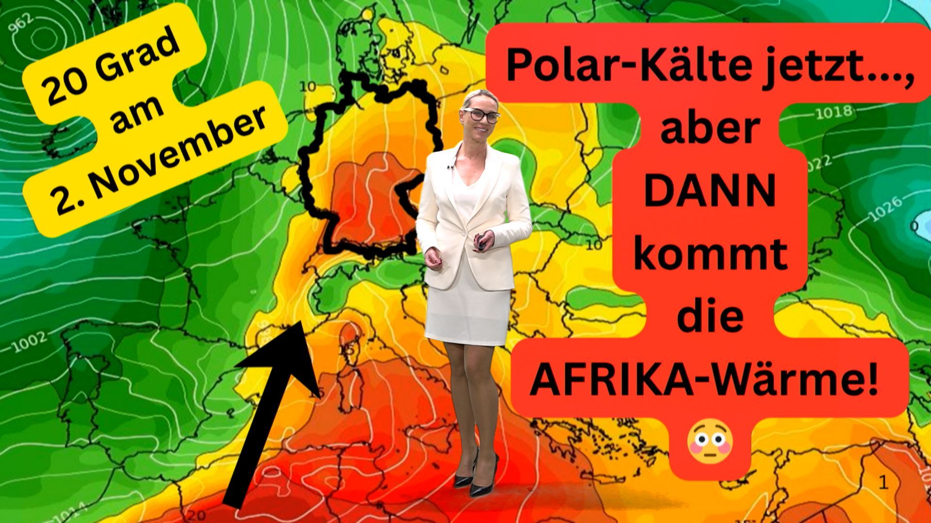 Video: Novemberstart: 20 Grad in Deutschland! Afrika-Warm-Luft statt Polarkälte. Wetter dreht durch!