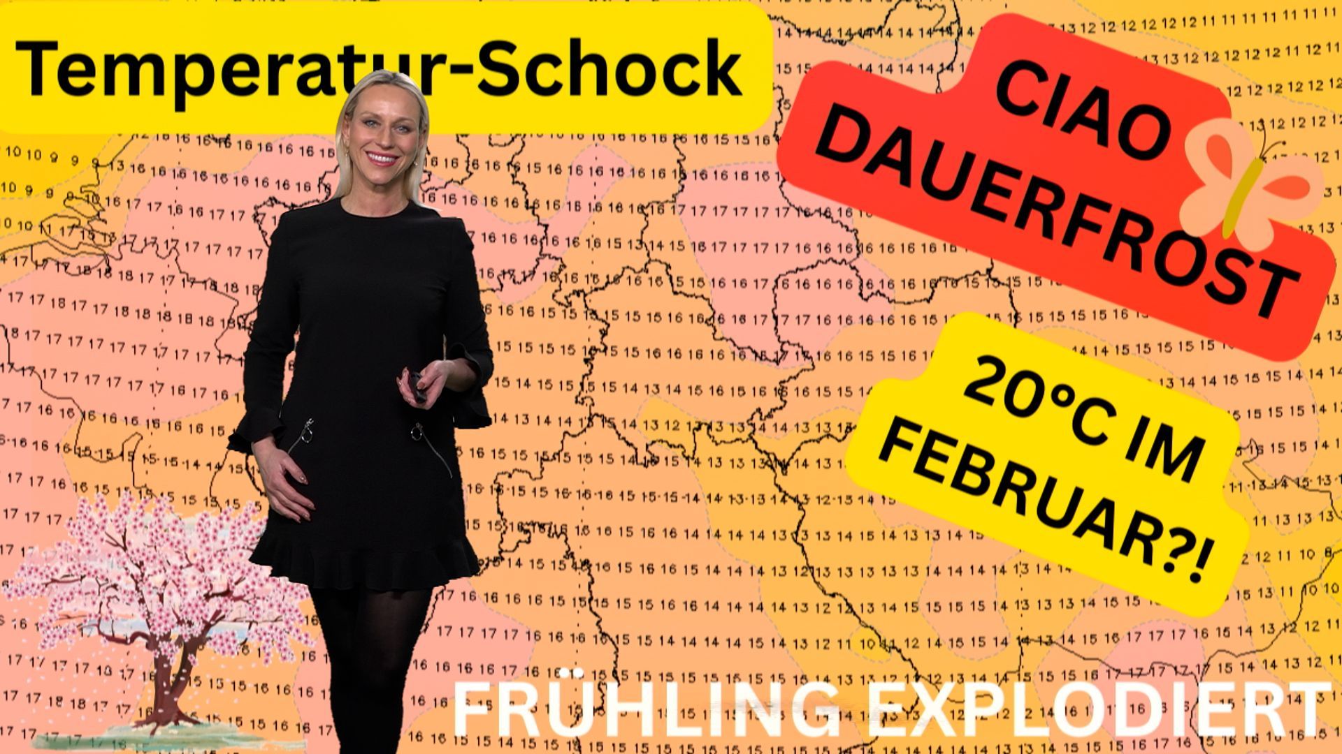 Video: Frühlings-Explosion! Wärme-Hammer beendet Dauerfrost – bis 16°C im Osten und über 20°C im Westen