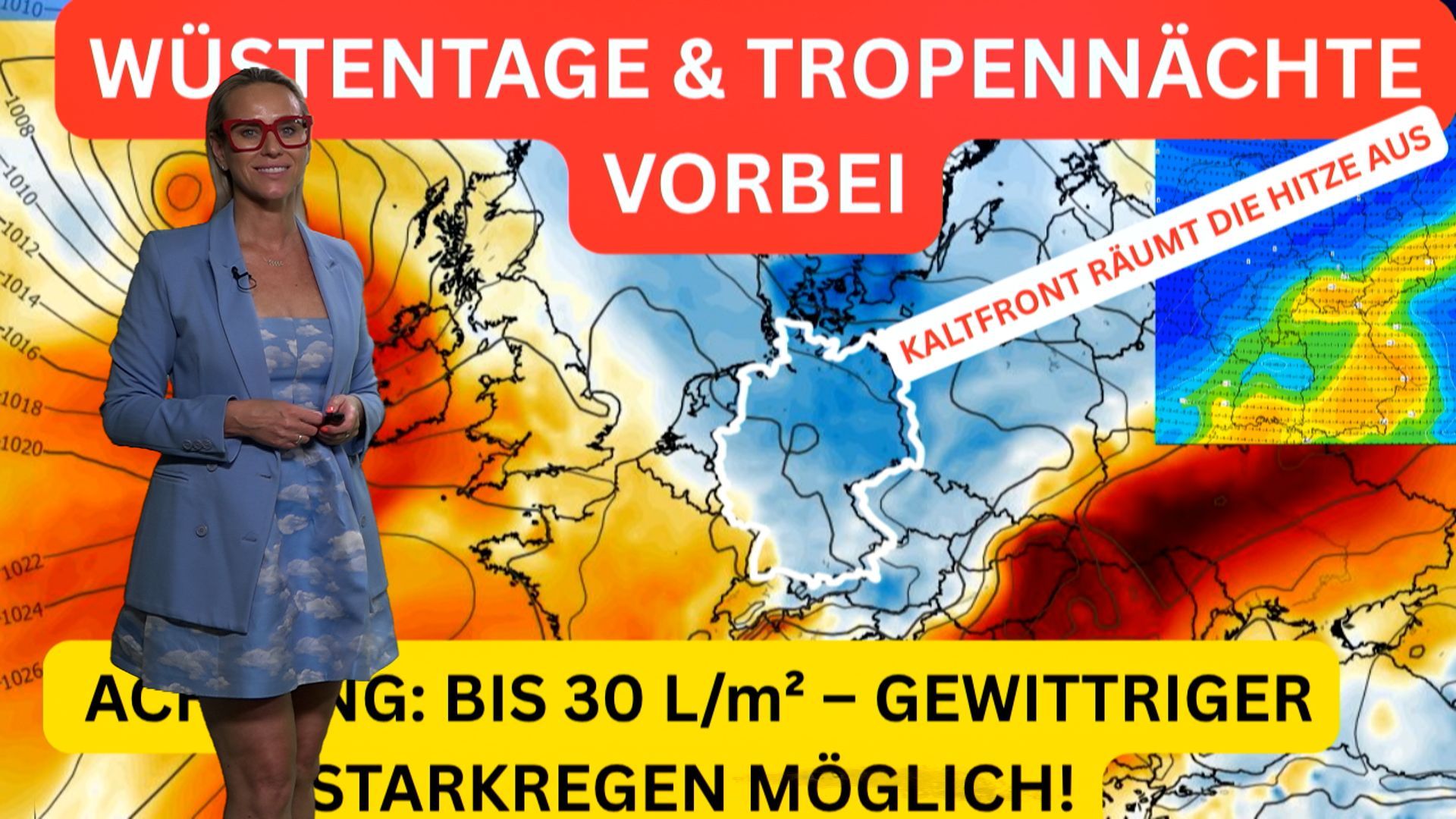 Video: WALDBRAND, EVAKUIERUNG, RAUCH! 1.800 Menschen betroffen – beendet die Kaltfront die extreme Dürre?