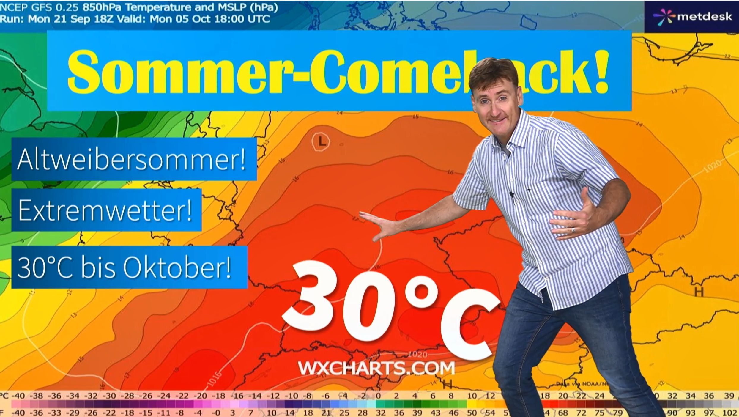 Video: 🔥 Altweibersommer explodiert: 30 Grad am Sonntag, 31 im Oktober – und die Dürre bleibt! ☀️