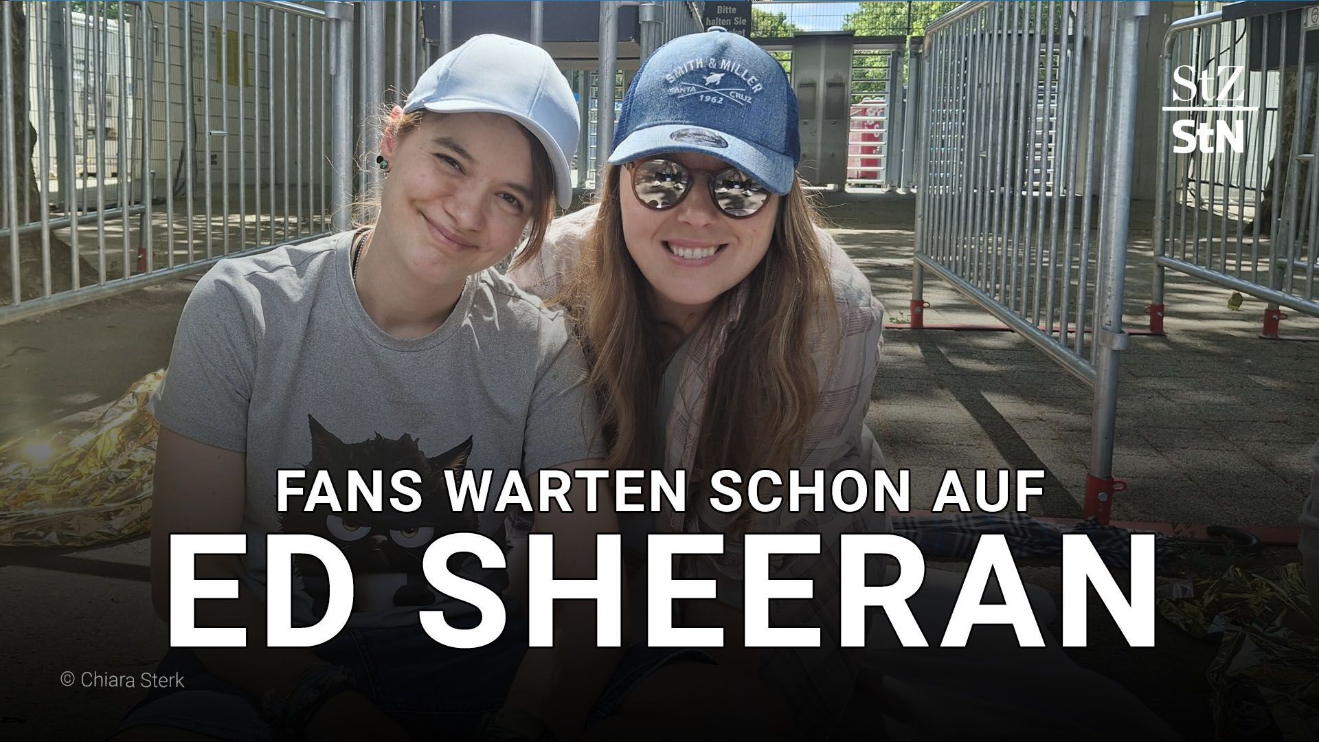 Video: „Alles außer erste Reihe ist keine Option!" Erste Fans warten schon auf Ed Sheeran
