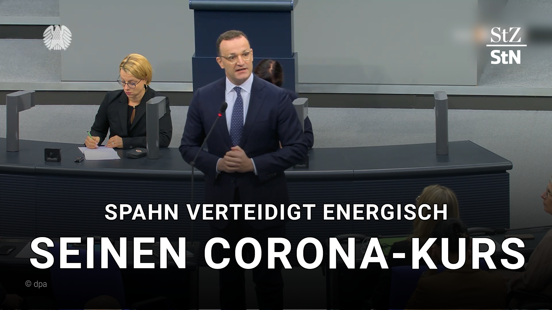 Spahn verteidigt seinen Corona-Kurs mit Nachdruck