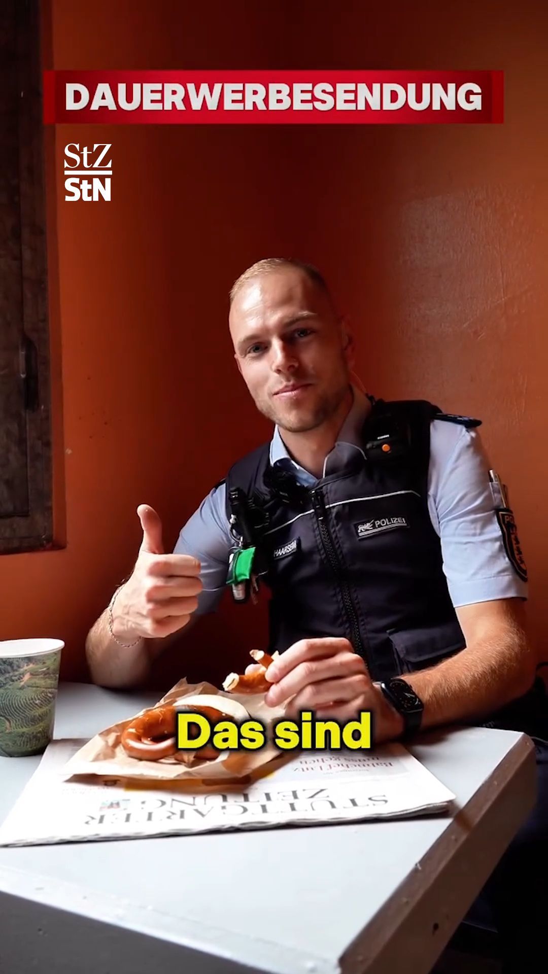 Prison Video of the Stuttgart Police
