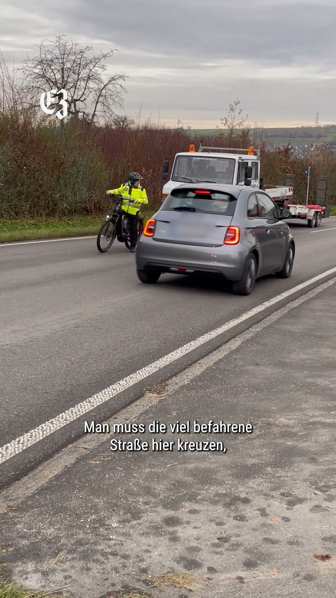 Video: Das ist einer der gefährlichsten Radwege in Baden-Württemberg