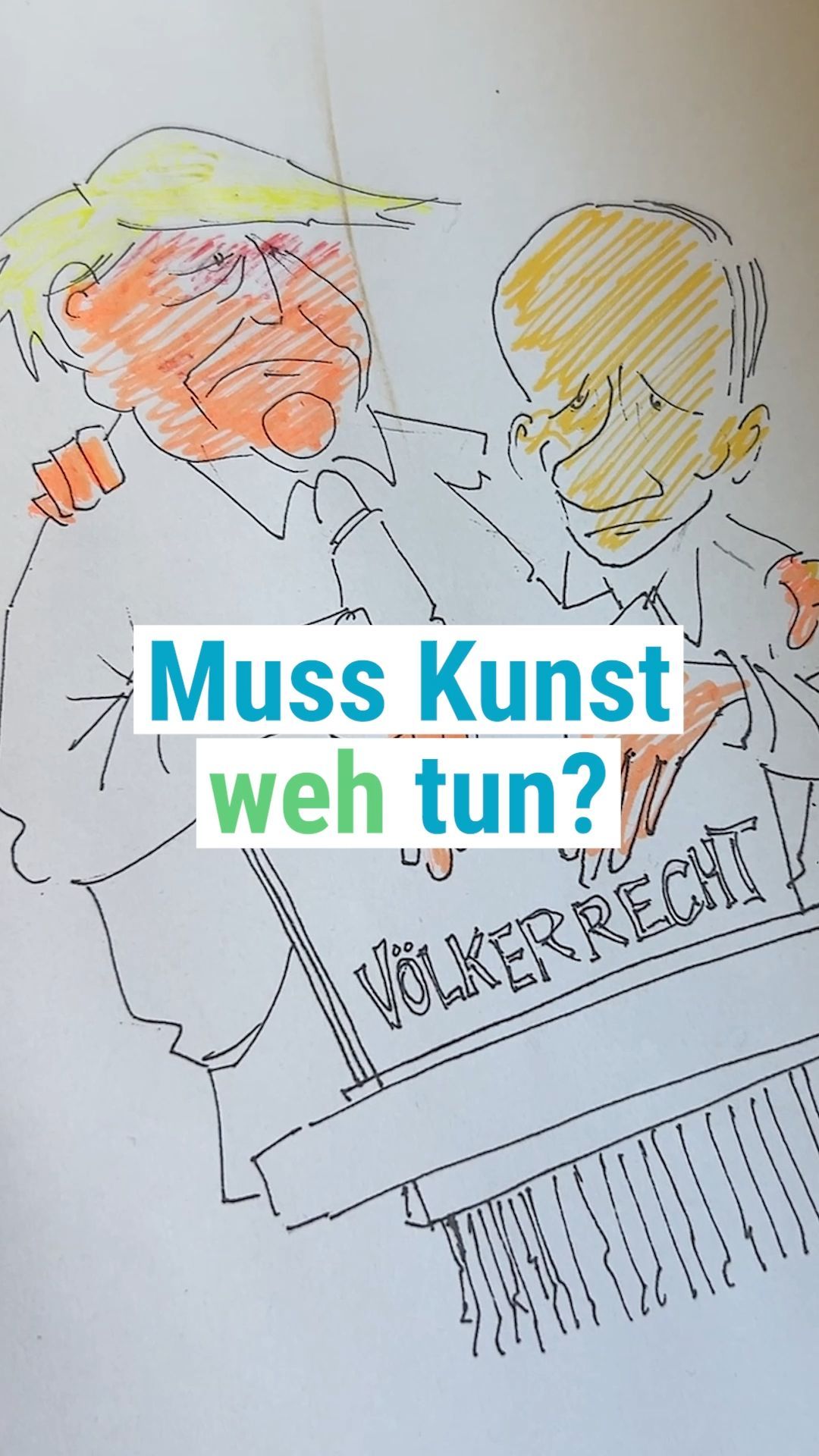 Video: Wenig Worte, aber klare Haltung