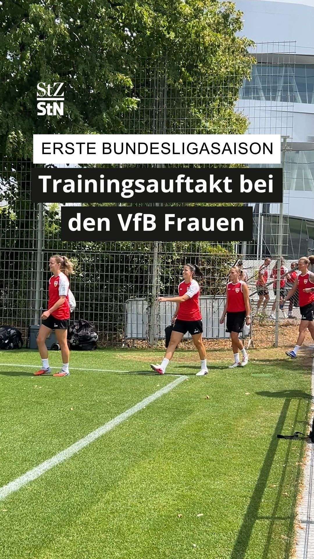 Video: Trainingsauftakt bei den VfB Frauen