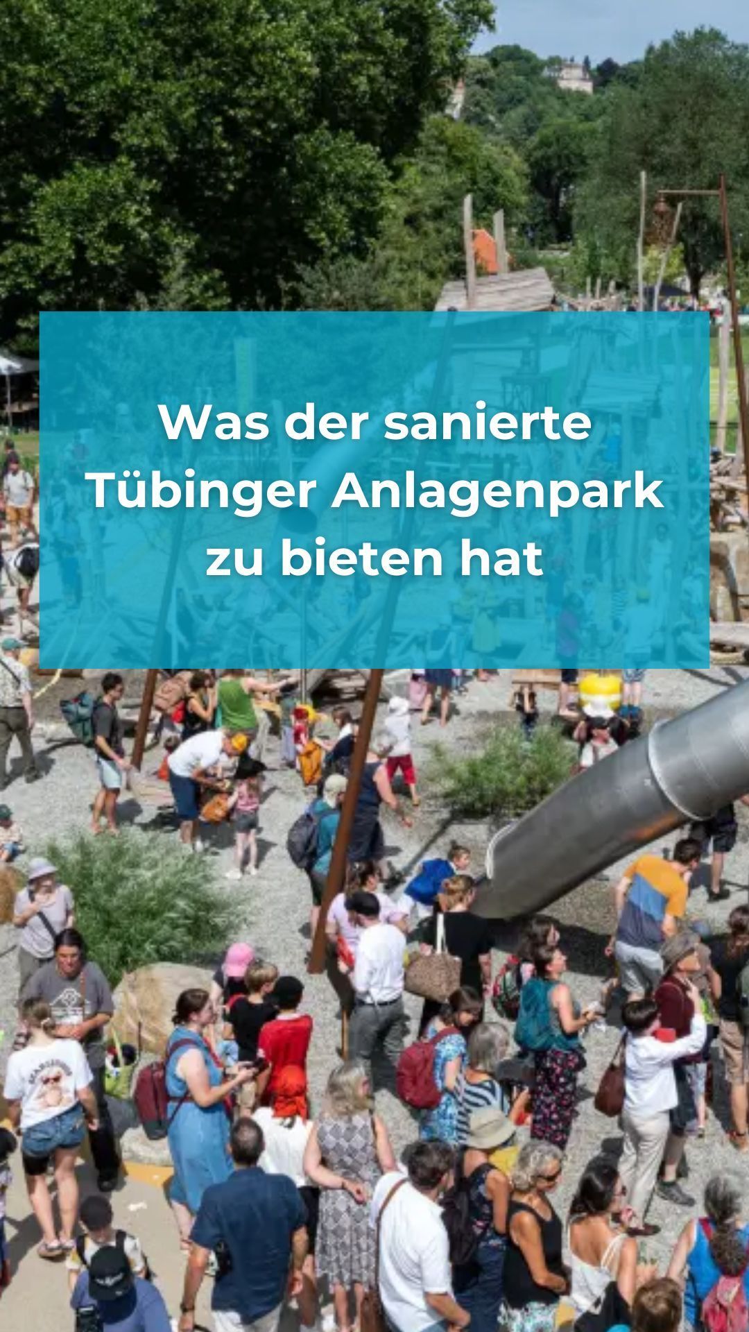Video: Was der sanierte Tübinger Anlagenpark zu bieten hat