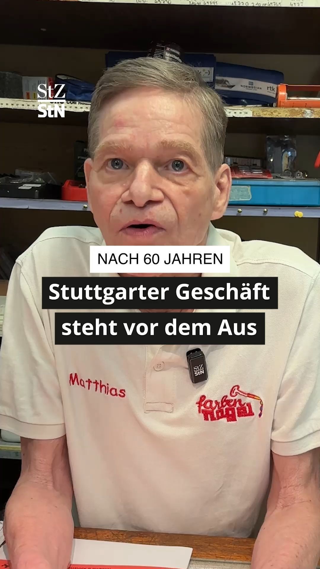 Video: Nach 60 Jahren: Stuttgarter Heimwerkermarkt steht vor dem Aus