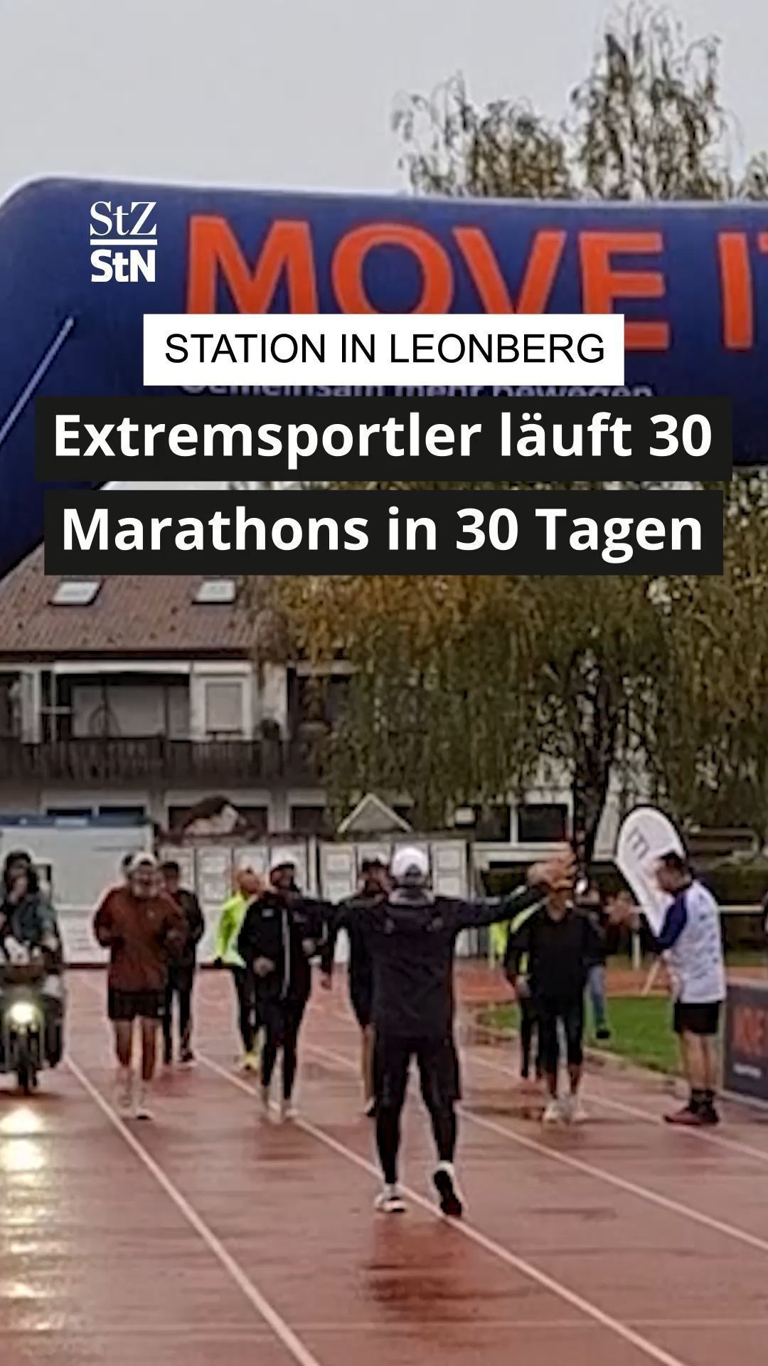 30 Marathons in 30 Tagen Extremsportler Jonas Deichmann in Leonberg